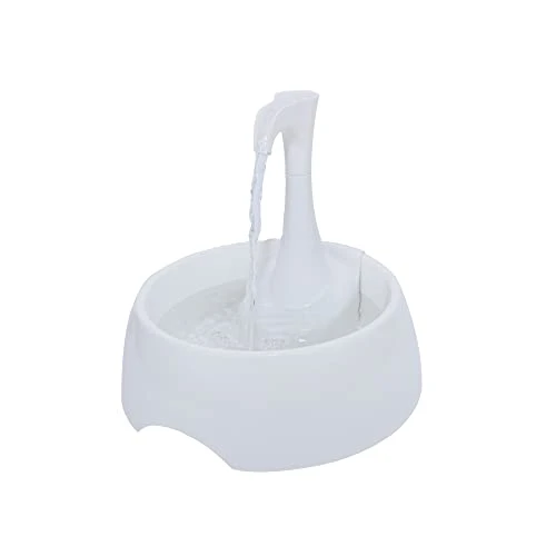 AMICUS - Aqua First USB Water Fountain For Pets - Cats And Dogs Fountains, Automatic Pet Drinking Fountain, Water Dispenser For Dogs And Cats - Ergonomic Design, Portable, Bivolt - White 1 AMICUS - Aqua First USB Water Fountain For Pets - Cats And Dogs Fountains, Automatic Pet Drinking Fountain, Water Dispenser For Dogs And Cats - Ergonomic Design, Portable, Bivolt - White