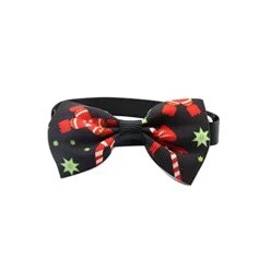 Cat S For Food And Water For 2 Cats Bow Tie Christmas Bow Dog Snowman 30PC Cat Snowflake Tie Accessories Series Pet Pet -Dog Supplies Store 312C07nUxoL