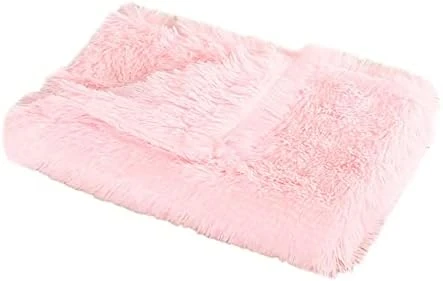 Slakkenreis Home Warm Pet Dog Blanket Cat Blanket Pet Plush Mat Solid Color Pet Mat Sky Blue One Size 7 Slakkenreis Home Warm Pet Dog Blanket Cat Blanket Pet Plush Mat Solid Color Pet Mat Sky Blue One Size - Image 7