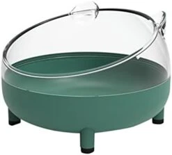 BITWIT Pet Bed, Food And Drink Pet Plastic Basin (Color : Bronze) -Dog Supplies Store 318kd0d1P6L. AC