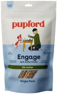 Pupford Split Elk Antlers | Durable & Tough Chew Toy & Treat For Aggressive Chewers - Long Lasting, All Natural, Cleans Teeth & Engages Your Pup | 5-8” Long (1 Count) 6 Pupford Split Elk Antlers | Durable & Tough Chew Toy & Treat For Aggressive Chewers - Long Lasting, All Natural, Cleans Teeth & Engages Your Pup | 5-8” Long (1 Count) - Image 6