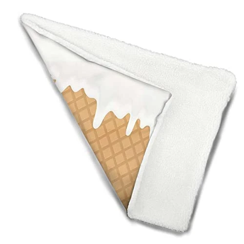 GENERIC Yellow Dog Bed Mat Breakfast Food Cartoon Like Image Puppy Dog Blanket Pet Blanket Small Dog Indoor Cat Kitten Fast Food Dessert 18" X 22" 4 GENERIC Yellow Dog Bed Mat Breakfast Food Cartoon Like Image Puppy Dog Blanket Pet Blanket Small Dog Indoor Cat Kitten Fast Food Dessert 18" X 22" - Image 4