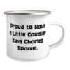 GENERIC Love Cavalier King Charles Spaniel Dog Gifts, Proud To Have A Little, Gag Birthday 12oz Camper Mug For Friends From Friends, Pet Toys, Cat Toys, Dog Toys, Pet Food, Cat Food, Dog Food