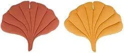 Lowpricenice Dog Couch Bed Pet Leaf Shape Sleeping Mat Washable Bite-Resistant Double-Sided Pad For Medium Small Dogs Cats Ginkgo Leaf Mat (Both Sides) -Dog Supplies Store 31WzKxIJEL. AC