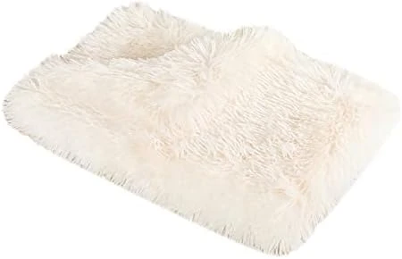 Slakkenreis Home Warm Pet Dog Blanket Cat Blanket Pet Plush Mat Solid Color Pet Mat Sky Blue One Size 2 Slakkenreis Home Warm Pet Dog Blanket Cat Blanket Pet Plush Mat Solid Color Pet Mat Sky Blue One Size - Image 2