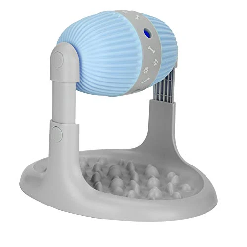 Pet Chewing Toy, Dog Training Leakage Food Toy TPR Ball Rolling Slow Feeder Food Bowl For Cat Dog(Blue) 6 Pet Chewing Toy, Dog Training Leakage Food Toy TPR Ball Rolling Slow Feeder Food Bowl For Cat Dog(Blue) - Image 6