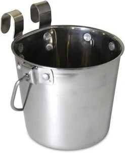 DOG For DOG Flat-Sided Hook-On Pail 4 Qt 11 DOG For DOG Flat-Sided Hook-On Pail 4 Qt -Dog Supplies Store 31i2i9EhXAL. AC