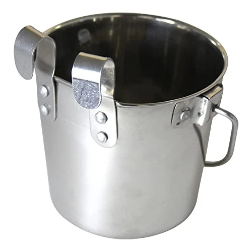 DOG For DOG Flat-Sided Hook-On Pail 4 Qt 2 DOG For DOG Flat-Sided Hook-On Pail 4 Qt - Image 2