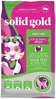 Solid Gold Mighty Mini Small Breed Dog Food - Dry Dog Food For Any Toy Breed - For Gut Health & Sensitive Stomach Support - Digestive Probiotics For Dogs - Grain & Gluten Free Recipe 15 Solid Gold Mighty Mini Small Breed Dog Food - Dry Dog Food For Any Toy Breed - For Gut Health & Sensitive Stomach Support - Digestive Probiotics For Dogs - Grain & Gluten Free Recipe - Image 15