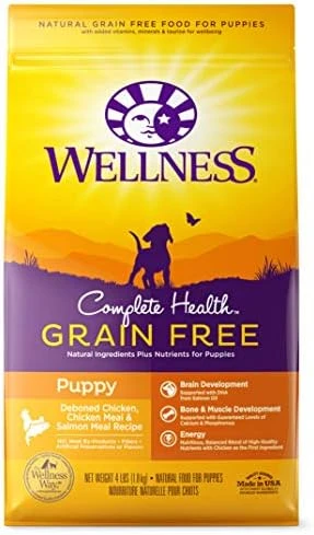 Wellness Complete Health Natural Grain Free Dry Puppy Food, Chicken & Salmon, 24-Pound Bag 9 Wellness Complete Health Natural Grain Free Dry Puppy Food, Chicken & Salmon, 24-Pound Bag - Image 9