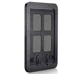 Dog Screen Door For Sliding Screen Door - Dog Door For Screen Door With Automatic Magnetic Closure - Pet Screen Door For Dogs And Cats (Black Large) -Dog Supplies Store 410SJGaPWSL