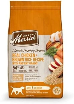 Merrick Classic Healthy Grains Dry Dog Food With Real Meat 25 Pound (Pack Of 1) -Dog Supplies Store 412PbnI9eaL. AC