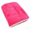 CoCocina Colorful Warm Dog Cat Blankets Pet Sleep Mat Pad Bed Cover Soft Flannel Blanket For Kitties Puppies And Other Small Animals-Rose Red-M