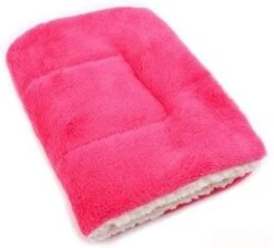 CoCocina Colorful Warm Dog Cat Blankets Pet Sleep Mat Pad Bed Cover Soft Flannel Blanket For Kitties Puppies And Other Small Animals-Rose Red-M -Dog Supplies Store 413mJgnUVsL. AC