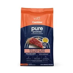 CANIDAE Pure Real Beef & Barley Recipe Adult Dry Dog 4 LB