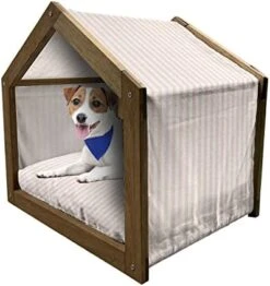 Lunarable Oktoberfest Wooden Dog House, Salty Pretzels On Diamond Pattern Deutschland Country Snacks Food, Outdoor & Indoor Portable Dog Kennel With Pillow And Cover, X-Large, Sky Blue Ivory Redwood 18 Lunarable Oktoberfest Wooden Dog House, Salty Pretzels On Diamond Pattern Deutschland Country Snacks Food, Outdoor & Indoor Portable Dog Kennel With Pillow And Cover, X-Large, Sky Blue Ivory Redwood -Dog Supplies Store 4146MYrGuOL. AC