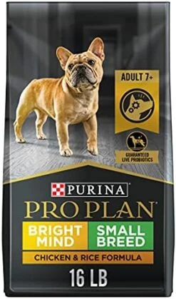 Purina Pro Plan Senior Dog Food With Probiotics For Dogs, Bright Mind 7+ Chicken & Rice Formula - 30 Lb. Bag 22 Purina Pro Plan Senior Dog Food With Probiotics For Dogs, Bright Mind 7+ Chicken & Rice Formula - 30 Lb. Bag -Dog Supplies Store 414GyldQ5zL. AC