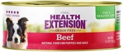 Health Extension Wet Dog Food, Gluten And Grain-Free, Healthy Natural Food Canned For Puppies, Chicken Recipe (5.5 Oz / 156 G) (Pack Of 24) -Dog Supplies Store 414NjVFzXrL. AC