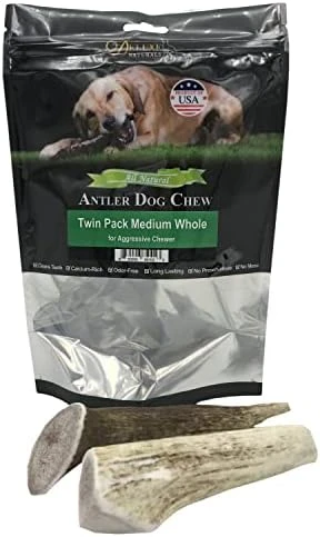 Deluxe Naturals Elk Antler Chews For Dogs | Naturally Shed USA Collected Elk Antlers | All Natural A-Grade Premium Elk Antler Dog Chews | Product Of USA, 1-LB Pack Large Cuts 12 Deluxe Naturals Elk Antler Chews For Dogs | Naturally Shed USA Collected Elk Antlers | All Natural A-Grade Premium Elk Antler Dog Chews | Product Of USA, 1-LB Pack Large Cuts - Image 12