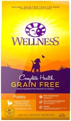 Wellness Complete Health Natural Grain Free Dry Puppy Food, Chicken & Salmon, 24-Pound Bag 7 Wellness Complete Health Natural Grain Free Dry Puppy Food, Chicken & Salmon, 24-Pound Bag - Image 7