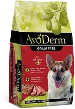 AvoDerm Natural Grain Free Beef & Vegetables Recipe All Life Stages Dry Dog Food 24 Lb -Dog Supplies Store 414wHdxkPHL. AC