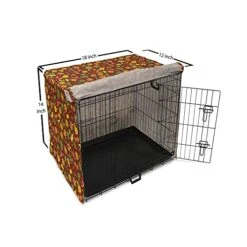 Lunarable Cinco De Mayo Dog Crate Cover, Pattern With Traditional Food Sombrero And Dia De Los Muertos Skull, Easy To Use Pet Kennel Cover For Small Dogs Puppies Kittens, 18 Inch, Multicolor 13 Lunarable Cinco De Mayo Dog Crate Cover, Pattern With Traditional Food Sombrero And Dia De Los Muertos Skull, Easy To Use Pet Kennel Cover For Small Dogs Puppies Kittens, 18 Inch, Multicolor -Dog Supplies Store 415Eiw8tYDL