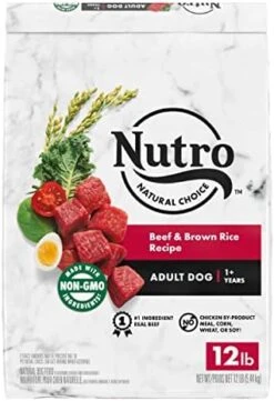 NUTRO NATURAL CHOICE Adult Dry Dog Food, Lamb & Brown Rice Recipe Dog Kibble, 40 Lb. Bag 20 NUTRO NATURAL CHOICE Adult Dry Dog Food, Lamb & Brown Rice Recipe Dog Kibble, 40 Lb. Bag -Dog Supplies Store 415RwBJI6oL. AC