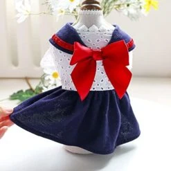 Puppy Cat Dog Wedding Princess Dress Skirt Summer Pet Clothes For Small Dogs Clothing Yorkshire Maltese Dresses A6 L -Dog Supplies Store 416jQWIfW2L. AC 1