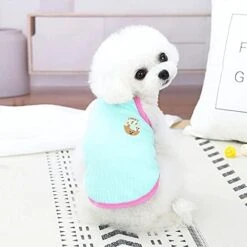 Dog Clothes Summer Puppy Vest Donut Pet Shirt Vest Small And Medium Dog Clothes Breathable Dog Clothing A2 M 19 Dog Clothes Summer Puppy Vest Donut Pet Shirt Vest Small And Medium Dog Clothes Breathable Dog Clothing A2 M -Dog Supplies Store 416qUOCiEL. AC