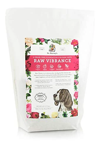 Dr. Harvey's Raw Vibrance Grain Free Dehydrated Foundation For Raw Diet Dog Food (6 Pounds) 1 Dr. Harvey's Raw Vibrance Grain Free Dehydrated Foundation For Raw Diet Dog Food (6 Pounds)