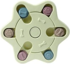 Vakitar Dog Treat Puzzle Interacive Cute Shape Slow Eating Dogs Food Puzzle Feeder Toys For Pet Dog(Claw Blue) -Dog Supplies Store 418SGrsSiL. AC