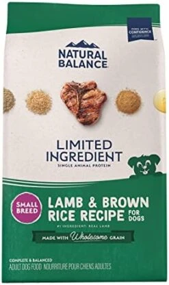 Natural Balance Limited Ingredient Diet Small-Breed Adult Dry Dog Food With Healthy Grains Protein Options Include Chicken Or Lamb 4 Pound (Pack Of 1) 19 Natural Balance Limited Ingredient Diet Small-Breed Adult Dry Dog Food With Healthy Grains Protein Options Include Chicken Or Lamb 4 Pound (Pack Of 1) -Dog Supplies Store 419ZAQirYLL. AC 1