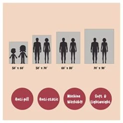 Ambesonne Dogs Throw Blanket, Pattern With Puppy Food Paw Traces Bowls And Veterinary Pet Lover Themed Print, Flannel Fleece Accent Piece Soft Couch Cover For Adults, 50" X 70", Teal And Marigold -Dog Supplies Store 419pNpf1ygL