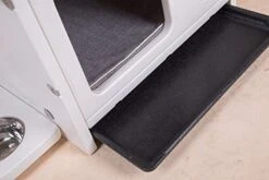 VATO Dog Kennel, Waterproof Plastic Doghouse For Small Pets, Durable Puppy House With Two Food Bowls, 22.8x20.9x22 Inches, Indoor And Outdoor, Up To 30 LBS (Grey) 12 VATO Dog Kennel, Waterproof Plastic Doghouse For Small Pets, Durable Puppy House With Two Food Bowls, 22.8x20.9x22 Inches, Indoor And Outdoor, Up To 30 LBS (Grey) -Dog Supplies Store 419rdZWJGKL