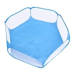 1pc Outdoor Pet Fence Pet Playpen Outdoor Fence For Hamster Tent Summer Pet Tent Pet Tent Guinea Pig The Fence Summer Blue Food Outdoor Tent