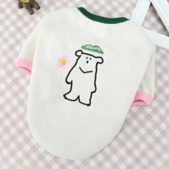 Fleece Warm Dog Hoodies Sweatshirt Winter Soft Cat Clothing Pullover Hoody Coat For Small Dogs Pet Costume Shirt A3 L -Dog Supplies Store 41A0Cr7gDL. AC