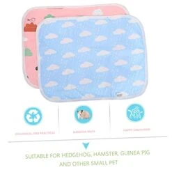 Hohopeti Dog Pads 6pcs Pet Pee Mat Mattress Bunny Bedding Pet Warm Mat Rabbit Cage Reusable Guinea Pig Fleece Liner Hamster Cage Mat Pet Bed Pet Mat Bed Surface Cotton Washable Squirrel 9 Hohopeti Dog Pads 6pcs Pet Pee Mat Mattress Bunny Bedding Pet Warm Mat Rabbit Cage Reusable Guinea Pig Fleece Liner Hamster Cage Mat Pet Bed Pet Mat Bed Surface Cotton Washable Squirrel -Dog Supplies Store 41AI9fp8cvL