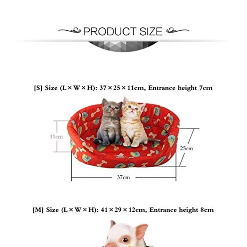 SENERY Lovely Pet Bed Couch Comfortable Cat Dog Bed Cushion Pad Sofa Mat Indoor Puppy Soft Kennel House 3 SENERY Lovely Pet Bed Couch Comfortable Cat Dog Bed Cushion Pad Sofa Mat Indoor Puppy Soft Kennel House - Image 3