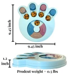 GENERIC Bed Holdings Dog Puzzle Feeder Toy | Mentally Stimulating Game For Food And Treat Dispensing | Interactvie Puppy Puzzle For Small And Medium Dogs | Promotes Enrichment And Prevents Boredom -Dog Supplies Store 41AVjrQ2w6L