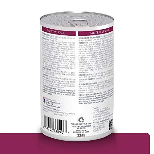 Hill's Prescription Diet I/d Digestive Care Chicken & Vegetable Stew Canned Dog Food, Veterinary Diet, 12.5 Oz., 12-Pack Wet Food 2 Hill's Prescription Diet I/d Digestive Care Chicken & Vegetable Stew Canned Dog Food, Veterinary Diet, 12.5 Oz., 12-Pack Wet Food - Image 2
