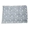 Dog Crate Bed Pad Dog Bed Mat Soft Crate Mat Glowing Pet Mattress Puppy Potty Training Pad Play Mat For Dog Sleeping Fur Pet Blanket For Winter Cat Animal Grey 70X90CM