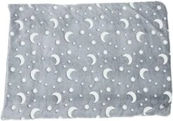 Dog Crate Bed Pad Dog Bed Mat Soft Crate Mat Glowing Pet Mattress Puppy Potty Training Pad Play Mat For Dog Sleeping Fur Pet Blanket For Winter Cat Animal Grey 70X90CM -Dog Supplies Store 41AwHnAAiTL. AC