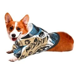 French Food Dog Hoodie,Soft And Warm Dog Hoodie,Small Dogs Coat Clothing Puppy Cat Hoodie-Medium