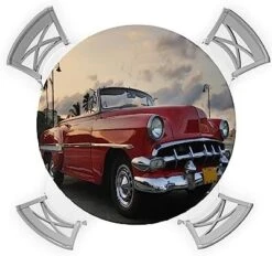 Savannan Round Tablecloth,Pug Puppy Cute Dog Pet Animal Elastic Edge Round Waterproof Fitted Table Cloth For Indoor Outdoor Dinning Fit Round Table Up To 55" - 60" -Dog Supplies Store 41DeGbFffL. AC