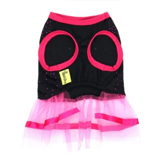 Clothing Small Dog Teddy Elegant Crown Lace Dog Skirt-FamilyFamily (XS,Stars - Black) 3 Clothing Small Dog Teddy Elegant Crown Lace Dog Skirt-FamilyFamily (XS,Stars - Black) - Image 3