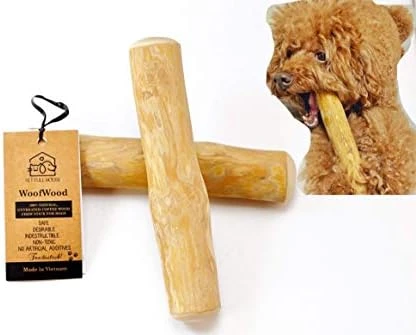 Pet Full House WoofWood Dog Chew Sticks, Safe, Natural & Healthy Chew Toys, Real Coffee Wood, Long Lasting, Durable Chewable Stick And Toy, Aggressive Chewers For Dogs, Dog Chew Bones (Medium) 3 Pet Full House WoofWood Dog Chew Sticks, Safe, Natural & Healthy Chew Toys, Real Coffee Wood, Long Lasting, Durable Chewable Stick And Toy, Aggressive Chewers For Dogs, Dog Chew Bones (Medium) - Image 3
