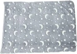 Dog Crate Bed Pad Dog Bed Mat Soft Crate Mat Glowing Pet Mattress Puppy Potty Training Pad Play Mat For Dog Sleeping Fur Pet Blanket For Winter Cat Animal Grey 70X90CM -Dog Supplies Store 41EyRrYIbVL. AC