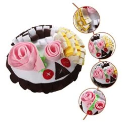 POPETPOP Cake Smell Pad Dogman Toys Dog Treat Dispenser Toy Food Decor Dog Foraging Mat Pet Blanket Cat Bowl Blanket Pet Foraging Mat Pet Accessory Adorable Sniffle Blanket Puppy Decorate -Dog Supplies Store 41F05DE1EDL