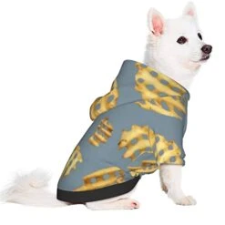 Topnuguri Fries Pattern Fast Food Pet Dog Costume Cats Wear Vest Cloth Outfit Sweatshirts Jacket Pullover 14 Topnuguri Fries Pattern Fast Food Pet Dog Costume Cats Wear Vest Cloth Outfit Sweatshirts Jacket Pullover -Dog Supplies Store 41FbhKsEAEL