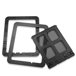 Dog Screen Door For Sliding Screen Door - Dog Door For Screen Door With Automatic Magnetic Closure - Pet Screen Door For Dogs And Cats (Black Large) -Dog Supplies Store 41FfArXhJ8L